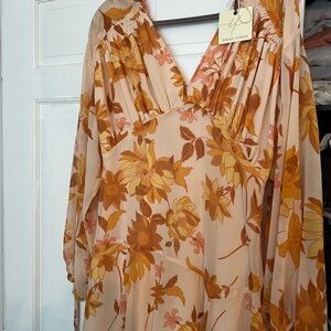 Dress Forum Autumn Floral Maxi Dress